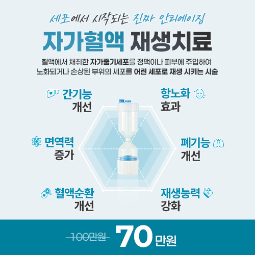 자가혈액 재생치료
